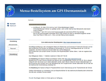 Tablet Screenshot of mensa.gfs-ebs.de